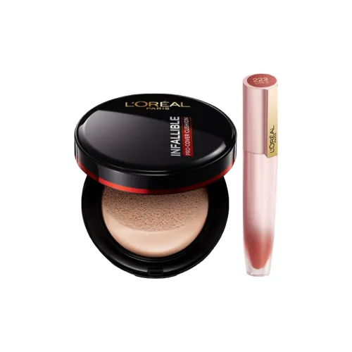 OULAIYA Черный Buddy Воздушная подушка Маленькая Ручка Мягкий матовый Жидкая помада Наборы макияжа Легко смешивается Естественный Финиш Прилипание