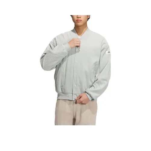 Adidas Lounge Куртки и Пальто Мужские Серебристо-Серый