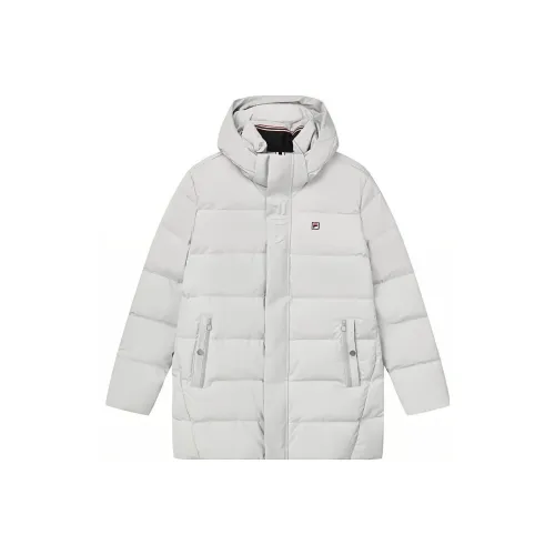 FILA Мужской пуховик цвет темно-сланцевый серый