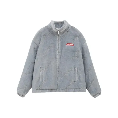 SPRAYGROUND Velvet Feel Coat Unisex