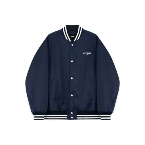 WE11DONE Темно-синий Унисекс Бейсбольная Джерси