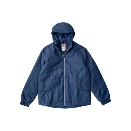 Timberland Хлопковый пуховик Мужской Темно-синий