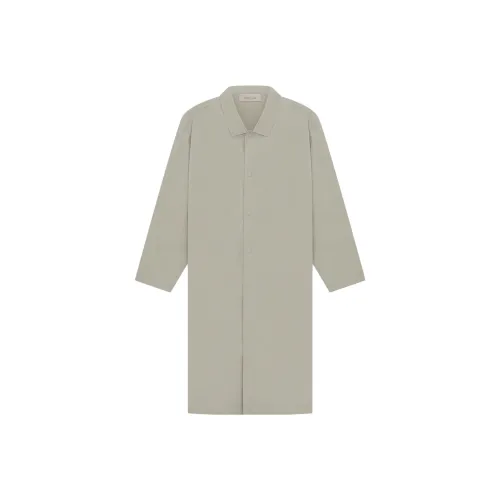 Fear Of God Essentials Drop2 SS23 Тюлень Серый Мужское Пальто