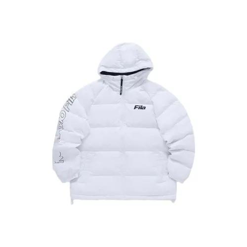 FILA FUSION Пуховик Унисекс Белый