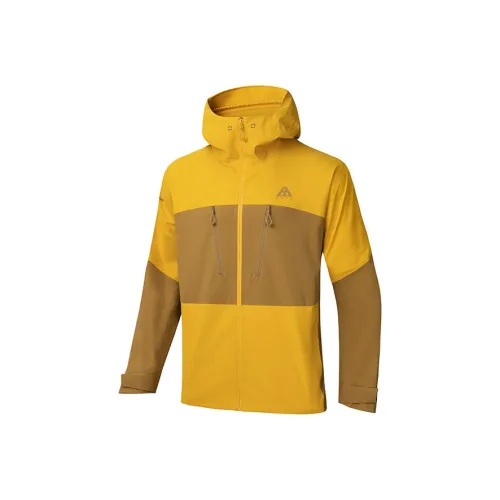 ANTA Ветрозащитный Wa Устойчивый к Износу Ветровка Мужской Желто-коричневый