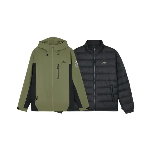 Skechers Ветровка Мужская Karama Зеленая