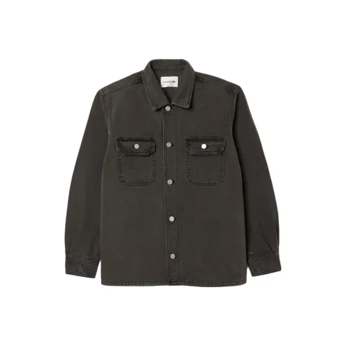 Куртка из денима LACOSTE Collaboration Мужская Черная