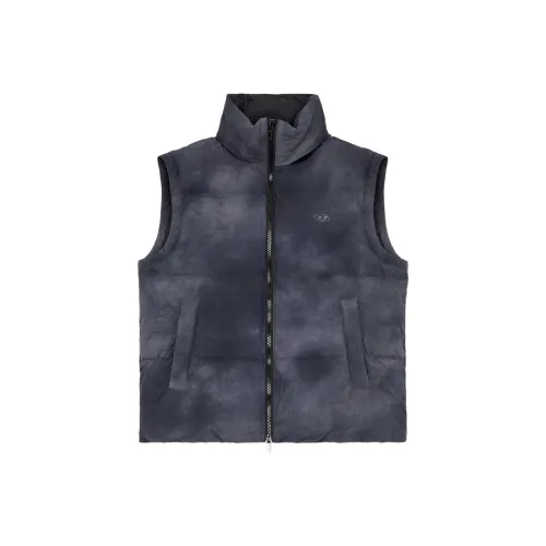 DIESEL FW24 Жилет Мужской Темно-Серый