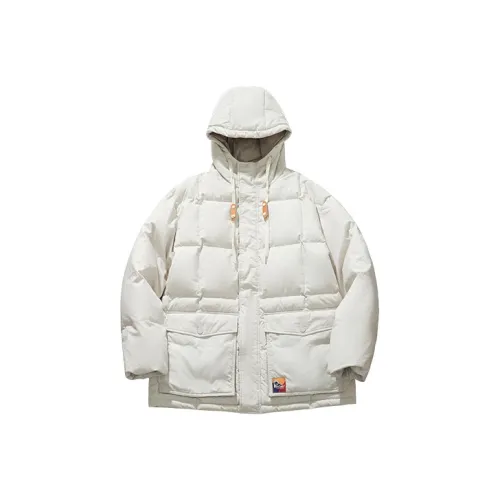 Penfield Down Jacket Unisex Gray Beige