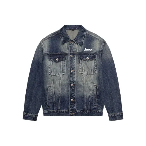 Jeep Leisure Collection Denim Jacket Unisex Nano Blue Джип Leisure Collection Деним Куртка Унисекс Нано Синий