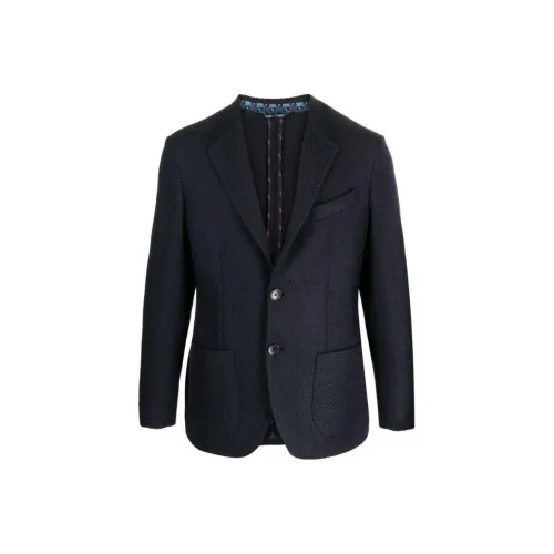 ETRO Мужские черные куртки