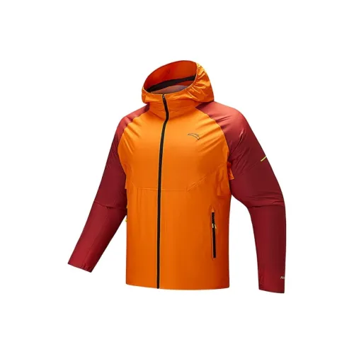 ANTA Running Collection Куртки и Пальто Мужские VIBRANT Ржаво-красный Лавовый оранжевый