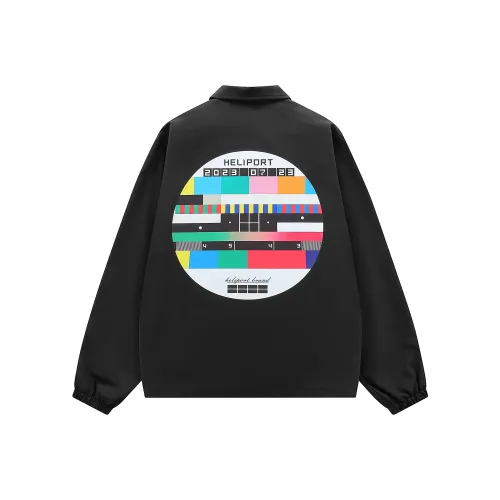 HELIPORT Черная унисекс куртка