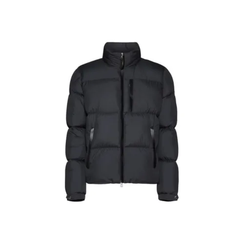 MONCLER Черный Мужской Пуховик