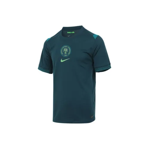 Nike SS25 T-Shirt Мужской Темно-зеленый