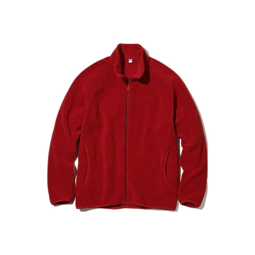 UNIQLO Винтажный красный 16 Унисекс Бархатные куртки