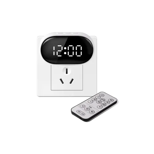 HENSE Электронный механизм пластик настенный часы унисекс черный HA T53