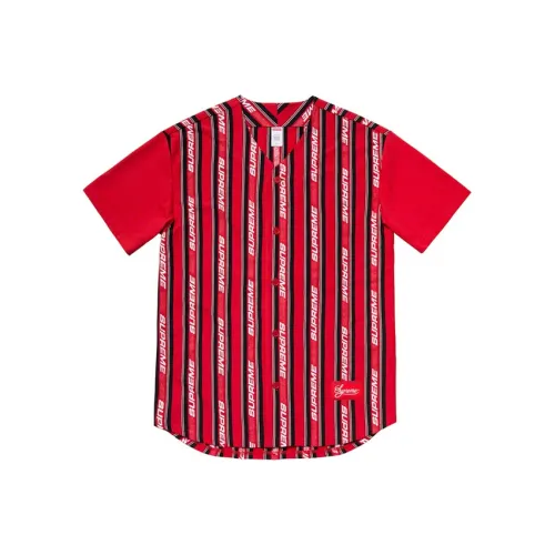 Supreme SS19 Унисекс Бейсбольные Джерси