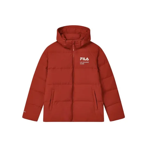 FILA Down Jacket Unisex Legendary Red FILA Пуховик Унисекс Легенда Красный