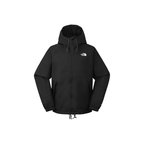 THE NORTH FACE Antora Поход Водонепроницаемый Ветрозащитный и Устойчивый к Износу Ветровка Мужская Космический Черный