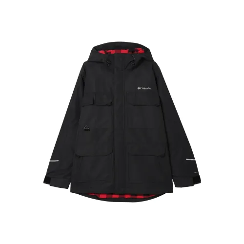 Columbia Черный Мужской Пуховик