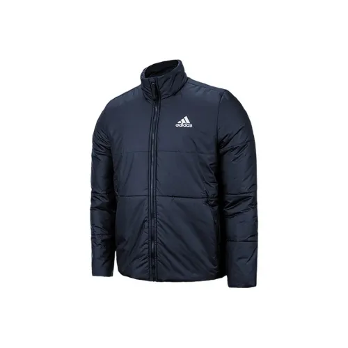 Adidas Темно-синий Мужской Пуховик