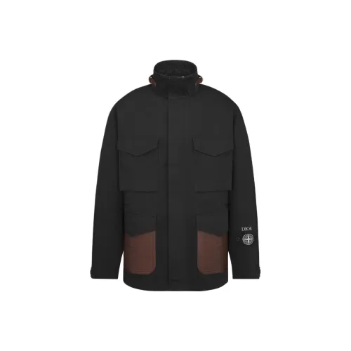 DIOR Мужские черные куртки