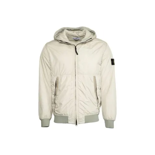 STONE ISLAND Куртка Мужская Белая