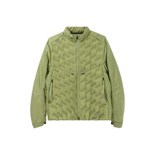 Nike Пуховик Мужской Крокодил Зеленый