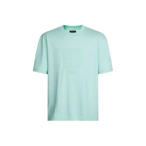 MANGANO T-рубашка мужская светло-зеленая