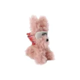 Сонный розовый беспорядочный щенок