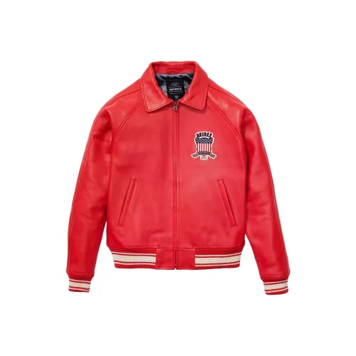 AVIREX Red Men's Jackets AVIREX Красные Мужские Куртки