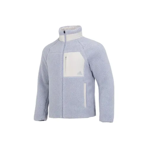 Adidas Blue Men's Velvet Jackets