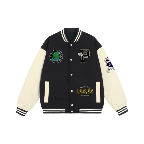 Pepe the Frog Бейсбольная куртка Унисекс