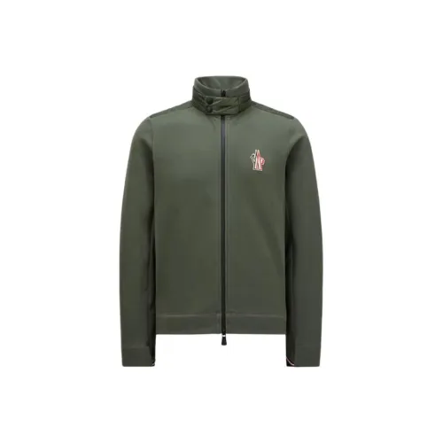 Moncler Куртки и Пальто Мужской Темно-Зеленый