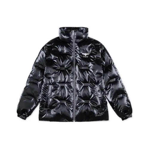 BOY LONDON Черный Мужской Пуховик