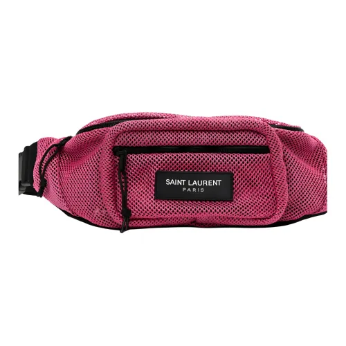 SAINT LAURENT Сетка Zipper Wallet Мужской Фиолетовый