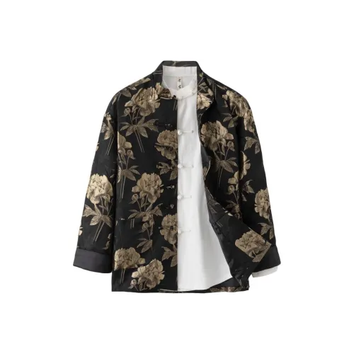 XUANSHENG Куртки и Пальто Мужской Черный