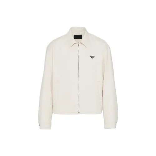 PRADA SS23 Куртки и Пальто Мужской Белый