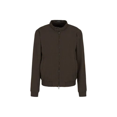 EMPORIO ARMANI FW24 Куртка Мужская Коричневая