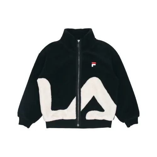 FILA Глубокий Черный Мужской Бархат Куртка