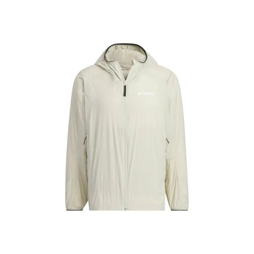 Adidas Terre Ветрозащитная одежда с защитой от солнца мужская светло-серый