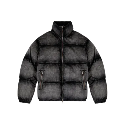 DIESEL FW24 Пуховик Унисекс Черный
