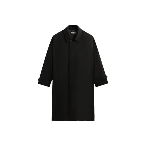KITH Collaboration Мужское пальто черного цвета
