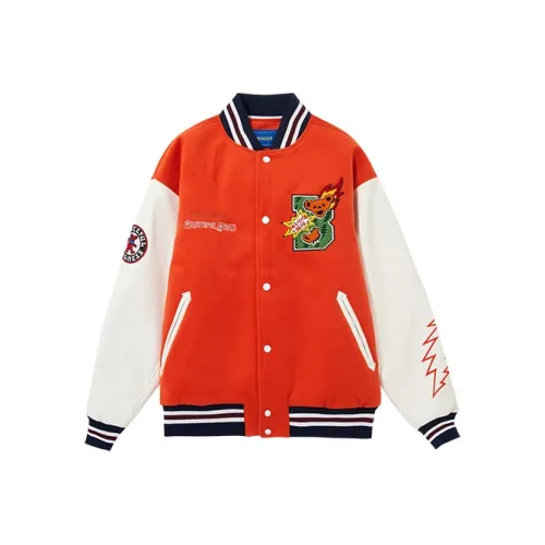 BEASTER x Grateful Dead Бейсбольная куртка Весна-осень Унисекс