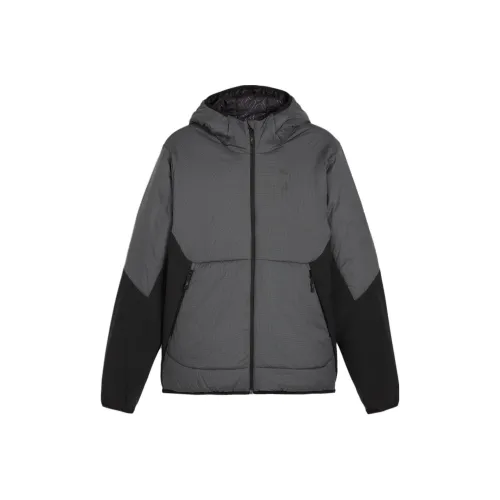 PUMA Seasons Hybrid PrimaLoft Серый Черный Мужские Куртки