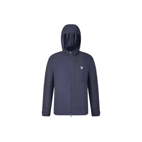 FILA Морской Синий Мужские Куртки