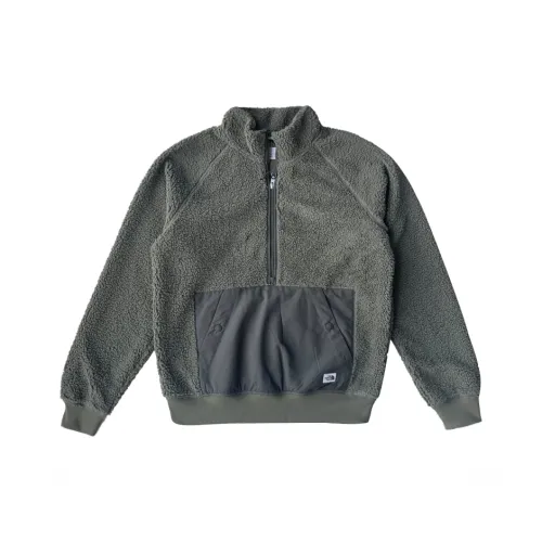 The North Face Флис Одежда Унисекс Армейский зеленый