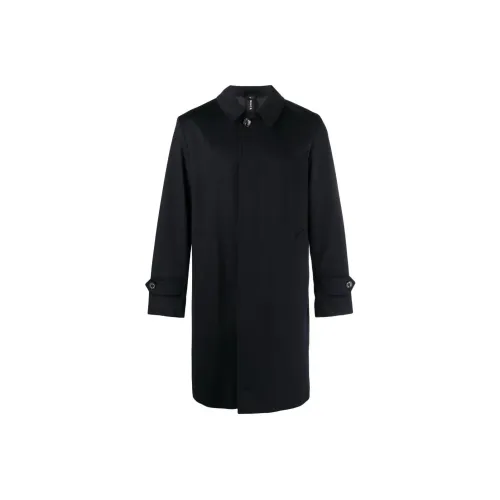 MACKINTOSH FW23 Пальто Мужское Морской Синий