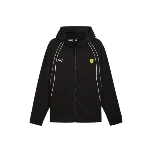 PUMA Scuderia Ferrari SS24 Куртки и Пальто Мужской Черный